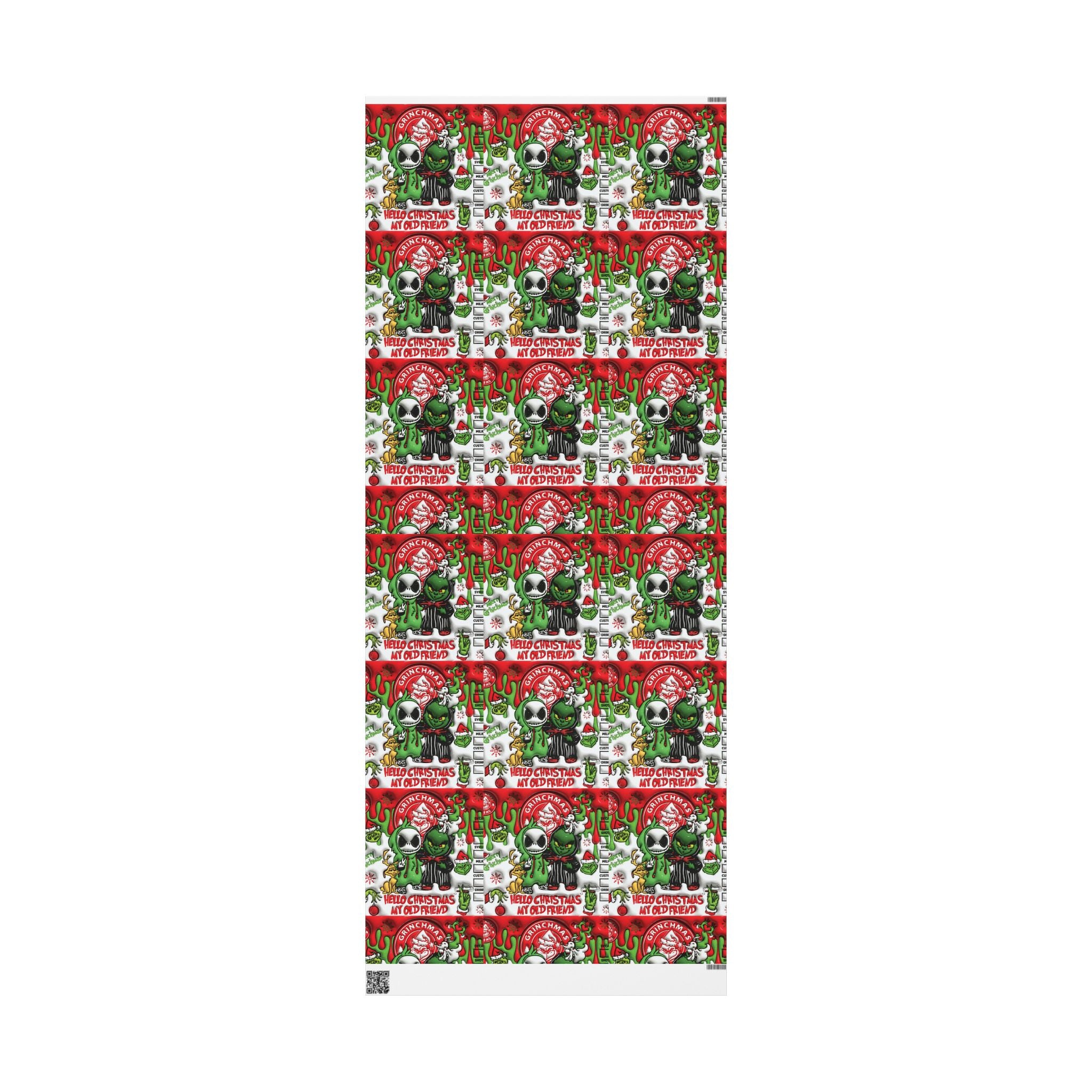 Festive Wrapping Paper – Whimsical Holiday Gift Wrap | Christmas Paper Roll | Fun & Unique Gift Packaging