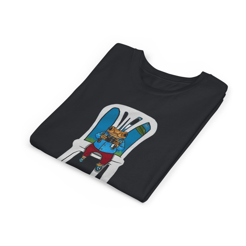 Kids Concho on a High Chair T-Shirt Cute Baby Rabbit Feeding Tee kids PUERTO RICO CHRISTMAS T-SHIRT