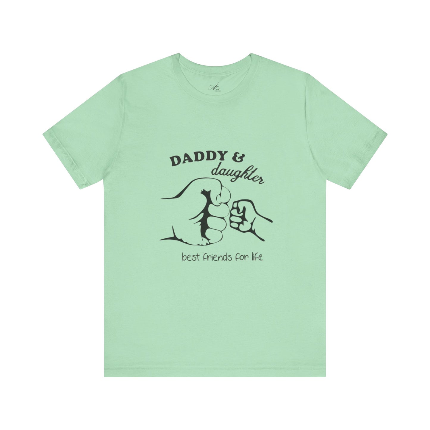 Daddy Daughter Best Friends Unisex Tee Fathers Day Gift, Family Matching Shirts, Kids & Dad Tee, Cute Parenting Apparel