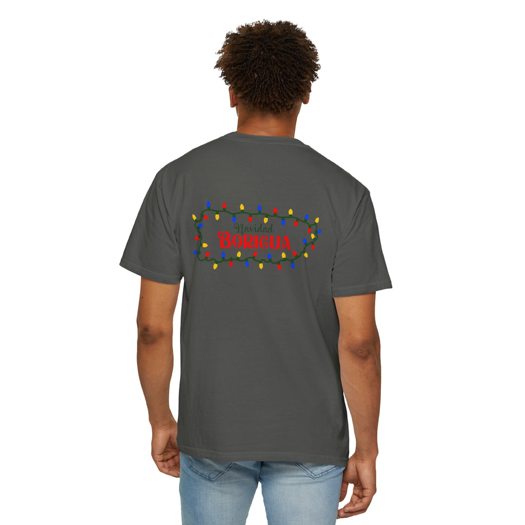 Medalla Light Beer T-Shirt  Navidad Boricua Holiday Tee Puerto Rico’s Navidades