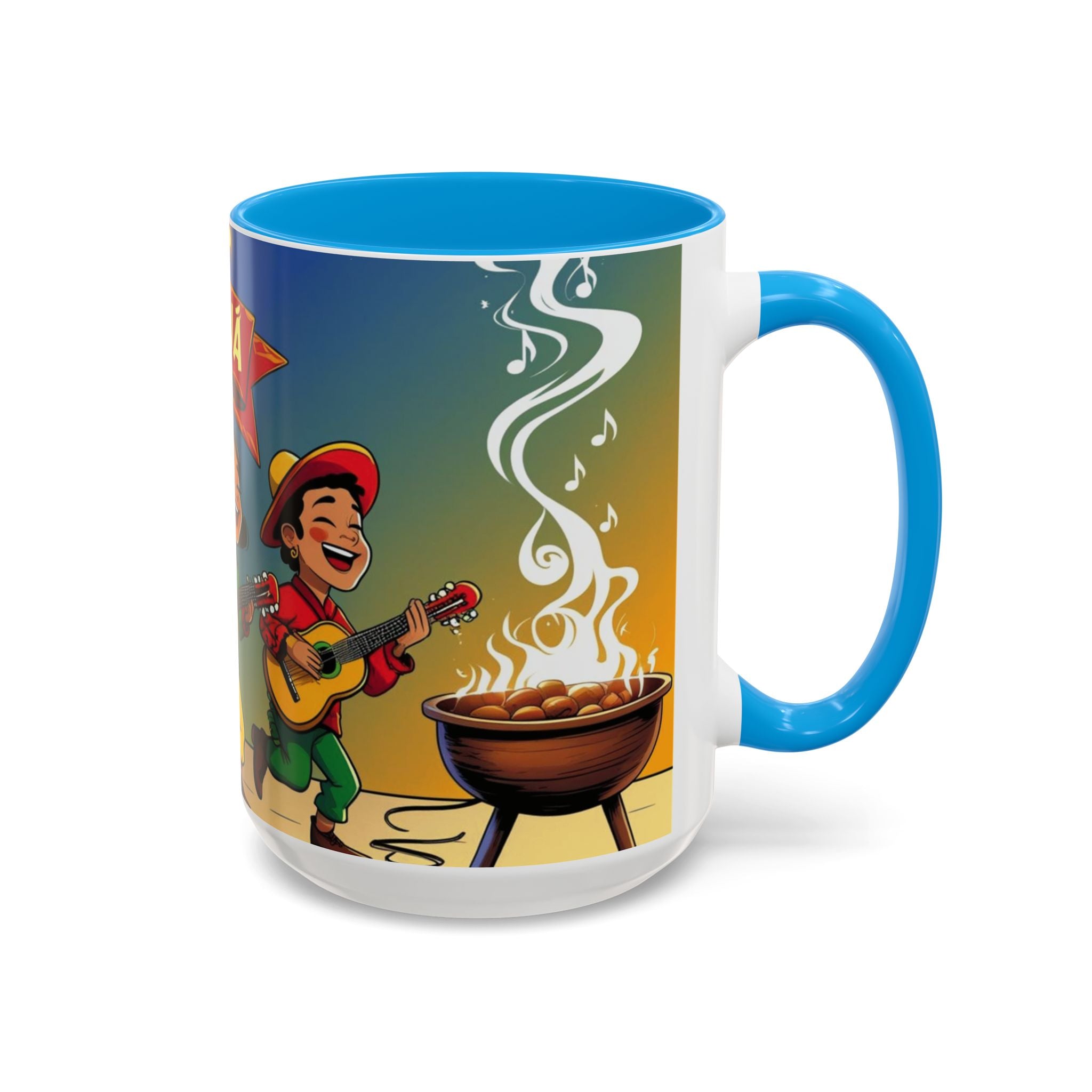 Navidad Boricua Mug Vibrant Puerto Rican Celebration Mug