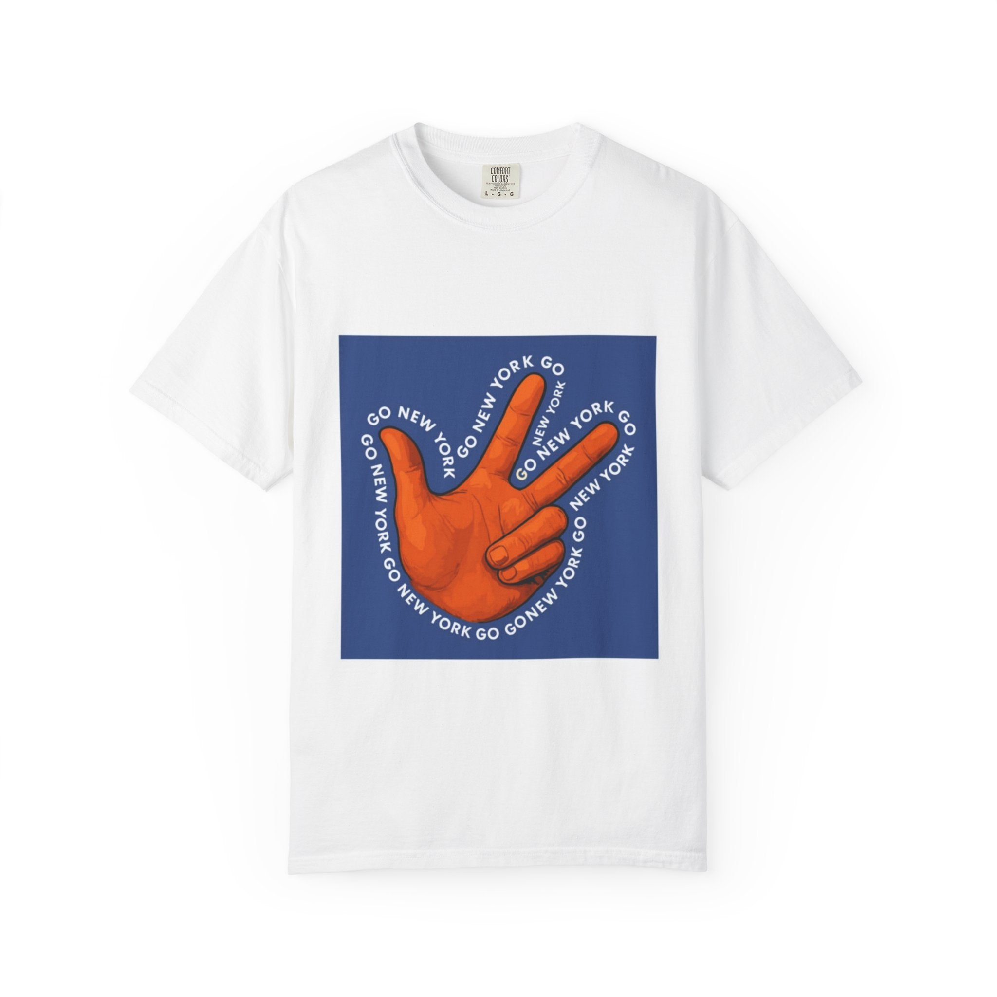 Go New York Hand Graphic T-Shirt
