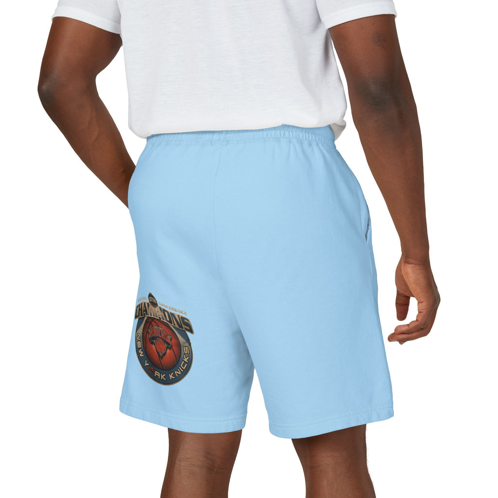 Champ-Heart Basketball Graphic Sweat Shorts — Athletic-Inspired Casual Shorts