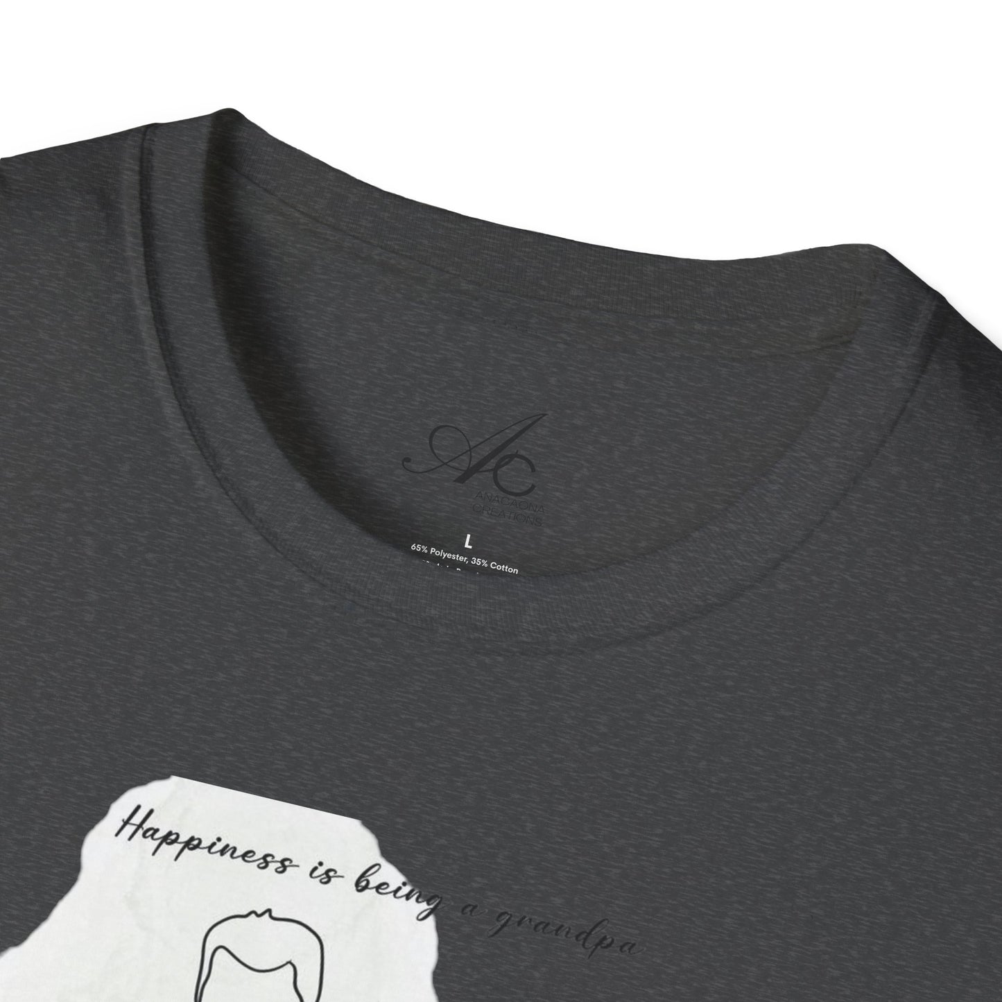 Happiness in Simplicity T-Shirt, Unisex Softstyle Tee, Casual Wear, Gift for Cyclists, Inspirational Quote Shirt, Summer Fashion