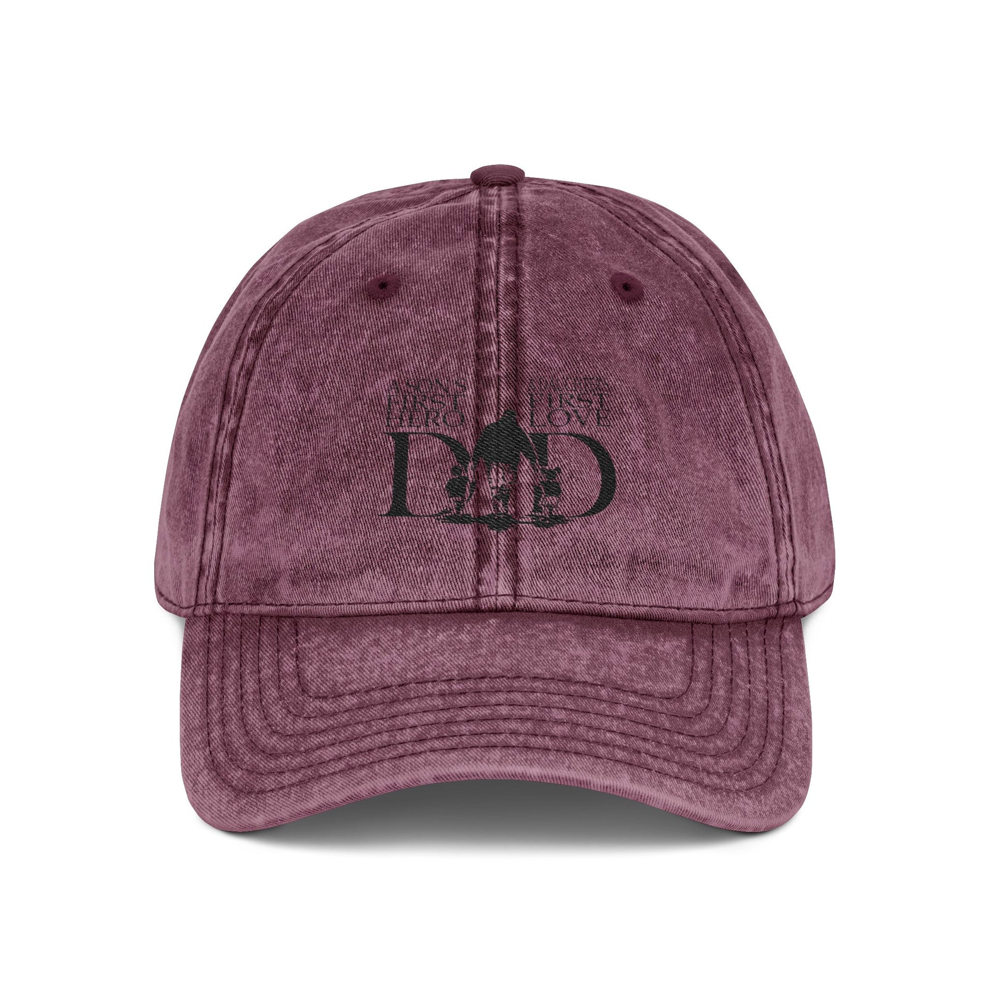 Man wearing distressed vintage dad cap
Close-up of antique buckle on cotton hat
Gift-ready dad hat on rustic table
Casual outfit with classic washed dad cap
Father’s Day gift unisex hat