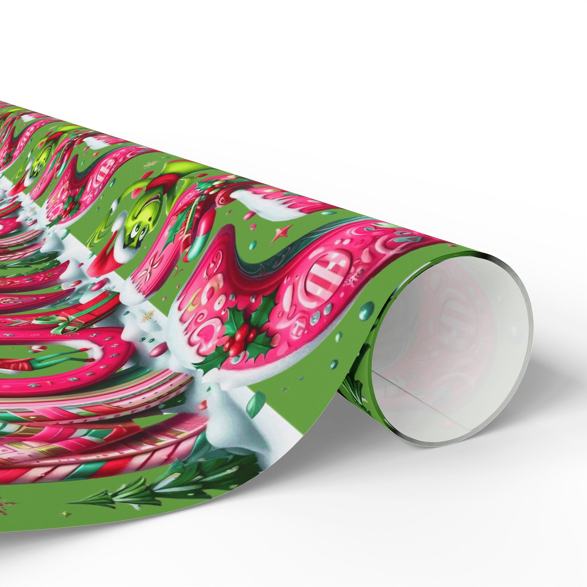 Festive Wrapping Paper  Whimsical Holiday Gift Wrap | Christmas Paper Roll | Fun & Unique Gift Packaging