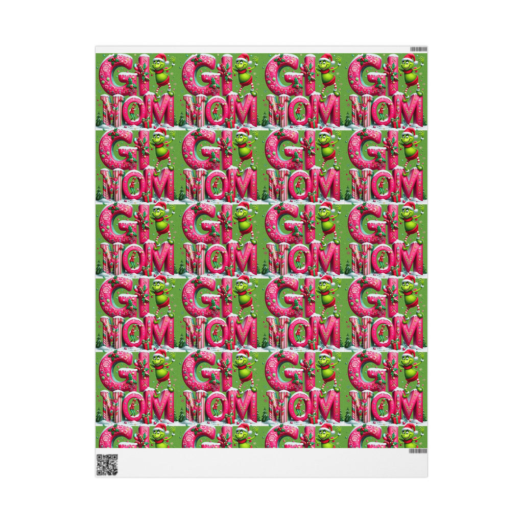 Festive Wrapping Paper  Whimsical Holiday Gift Wrap | Christmas Paper Roll | Fun & Unique Gift Packaging