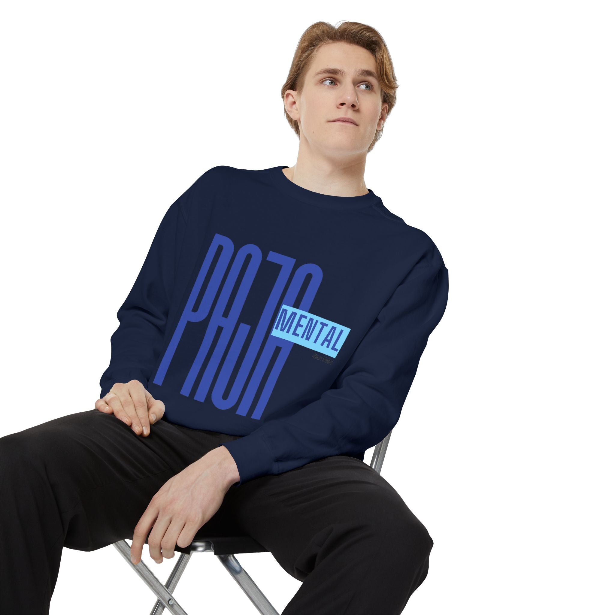 Mental Pazn Sweatshirt "Suerten Ya Esa" Spanish Graphic Crewneck