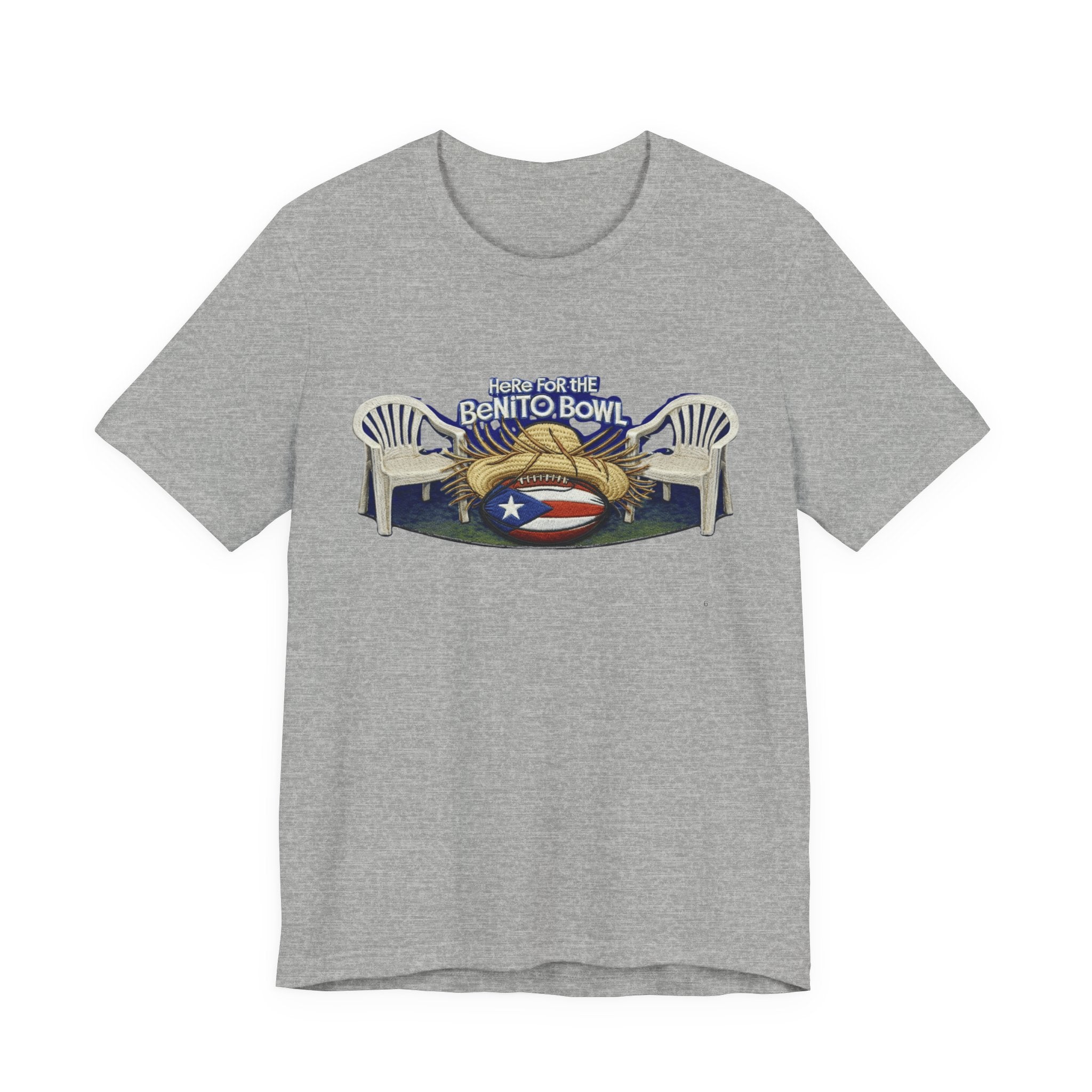 Benito Bowl Puerto Rico Football Tee