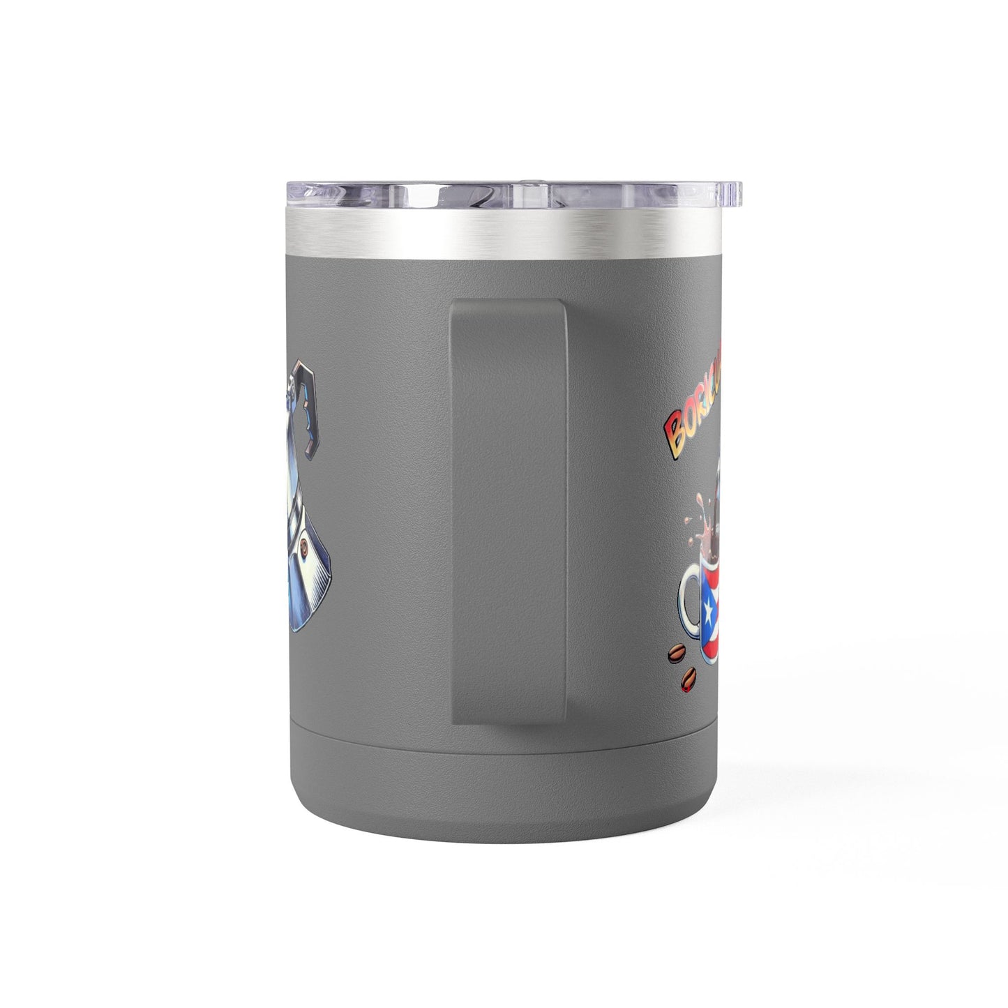 Puerto Rican Coffee Mug Tumbler, 15oz | Great Gift for Coffee Lovers, Unique Kitchen Decor, Perfect for Birthdays & Holidays