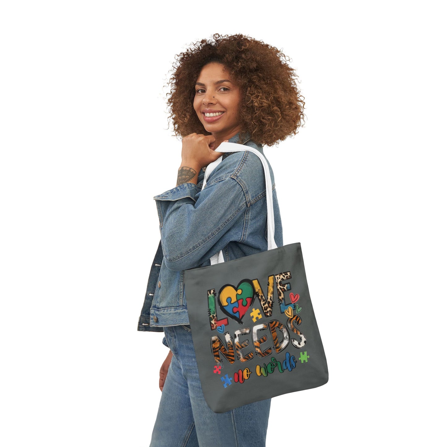 Colorful Love Needs Tote Bag