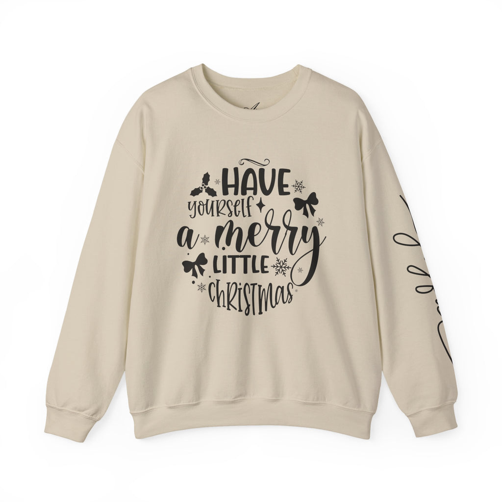Xmas Shirts & Sweaters | Funny, Cute & Classic Christmas Designs Merry Christmas Crewneck Sweatshirt - Cozy Unisex Holiday Apparel