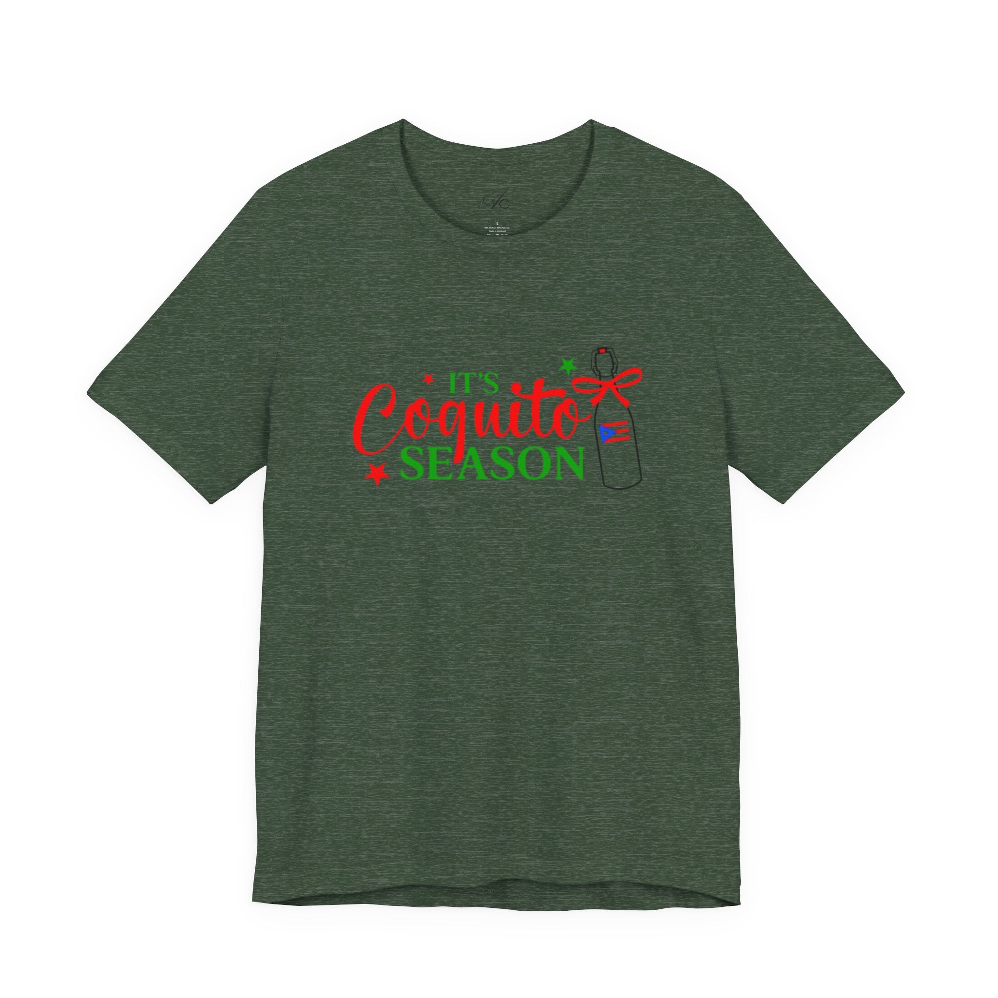 It's Coquito Season T-Shirt - Christmas Puerto Rican Holiday Cocktail Tee