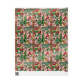 Christmas Cookie & Holly Wrapping Paper Roll — Festive Baking Pattern Gift Wrap