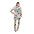 Christmas Eve Pajamas | Cute Holiday PJs for Kids, Babies & Adults | Santa Nightwear Themed Women's Satin Pajamas Set