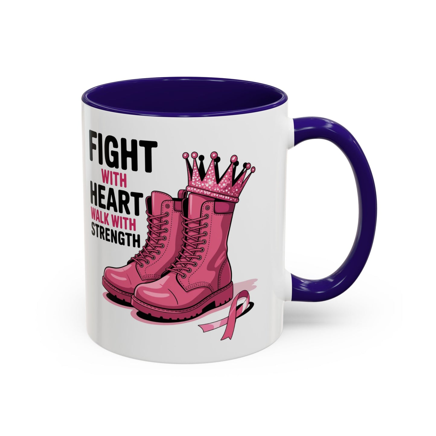 You Beat It! Cancer Survivor Mug | Motivational Gift for Her or Him | Warrior Mug
