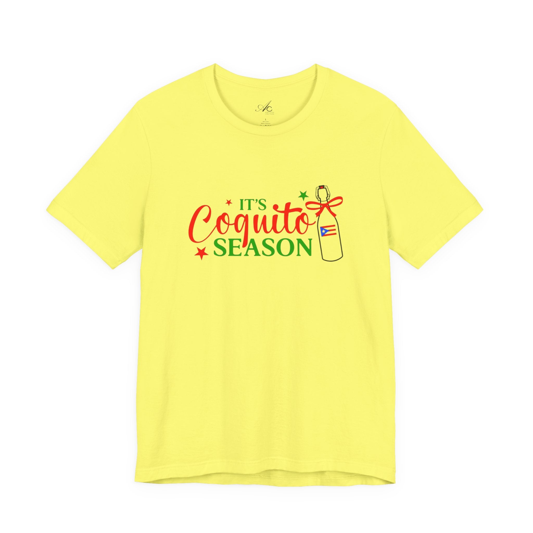 It's Coquito Season T-Shirt - Christmas Puerto Rican Holiday Cocktail Tee
