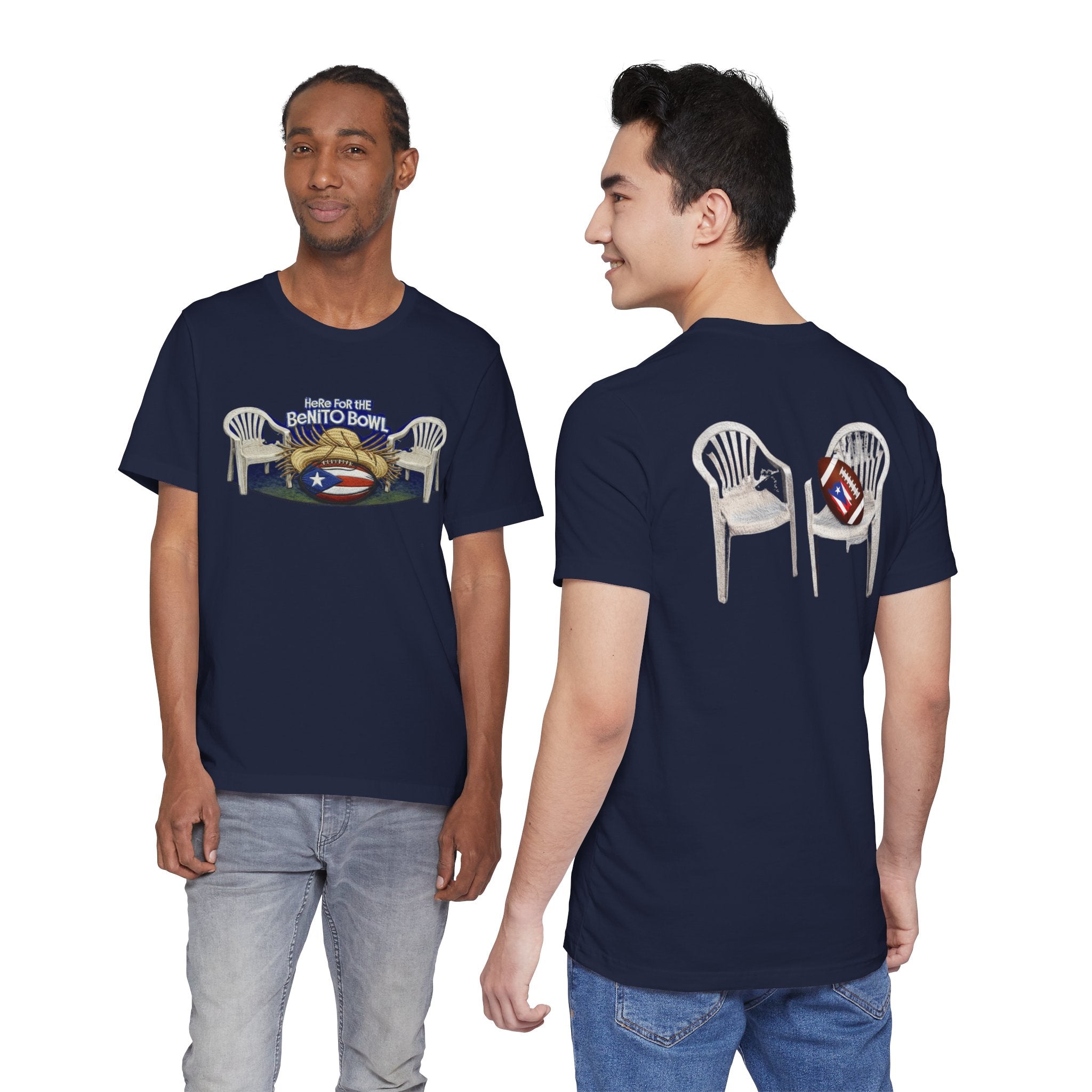 Benito Bowl Puerto Rico Football Tee