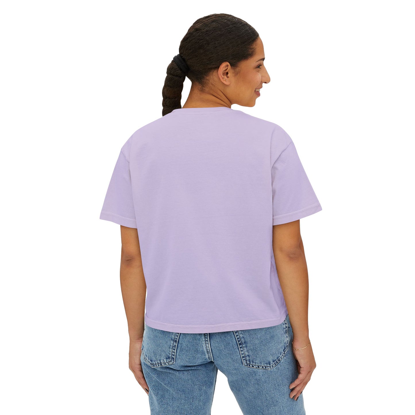 Edgy Vintage Women's Boxy Tee - Retro Graphic Tee, Casual Chic Top, Perfect Gift for Her, Streetwear Style, Iconic Vintage Fashion