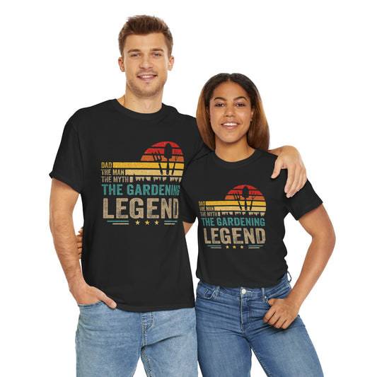 Gardening Legend Unisex Tee, Perfect Gift for Gardeners, Father's Day T-Shirt, Casual Wear, Nature Lovers, Plant Dad Shirt