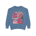 Happy New Year 2026 Sweater  Pink Festive Graphic Sweatshirt