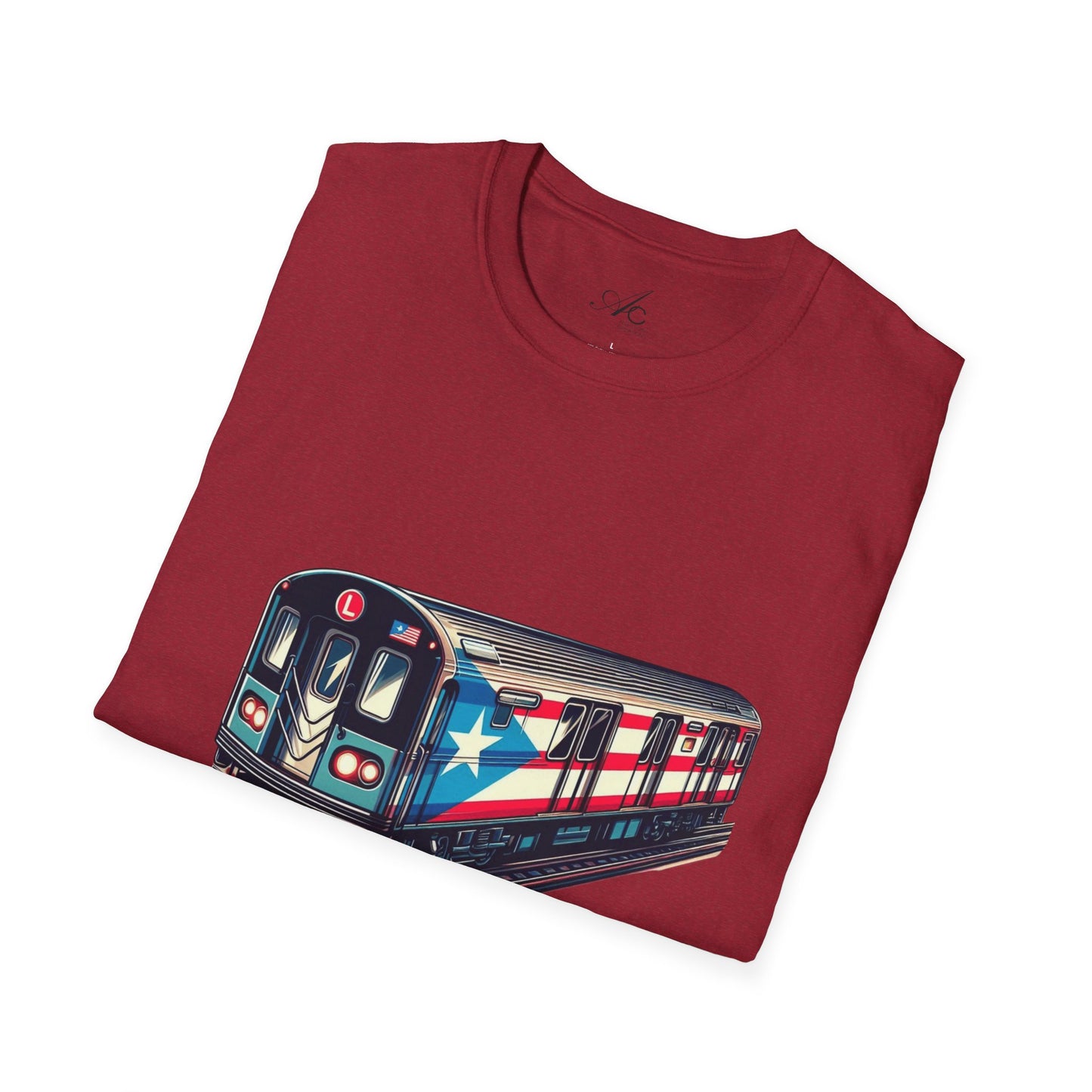New Yorican and Proud Where Boricua Meets Brooklyn PR Train T-Shirt, Unisex Graphic Tee, Travel Shirt, Gift for NYC Lovers,