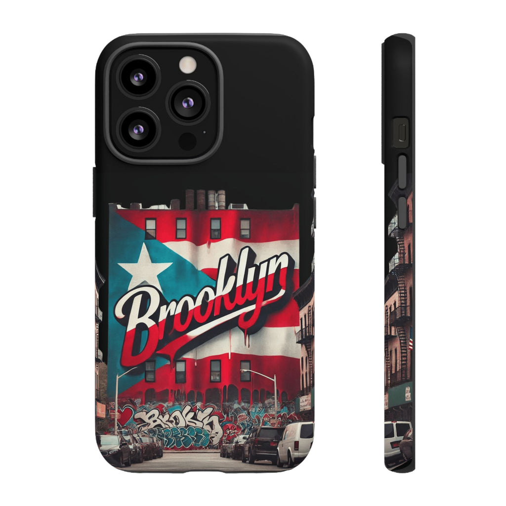 Brooklyn Street Art Phone Case  Urban Graffiti Protective Cover