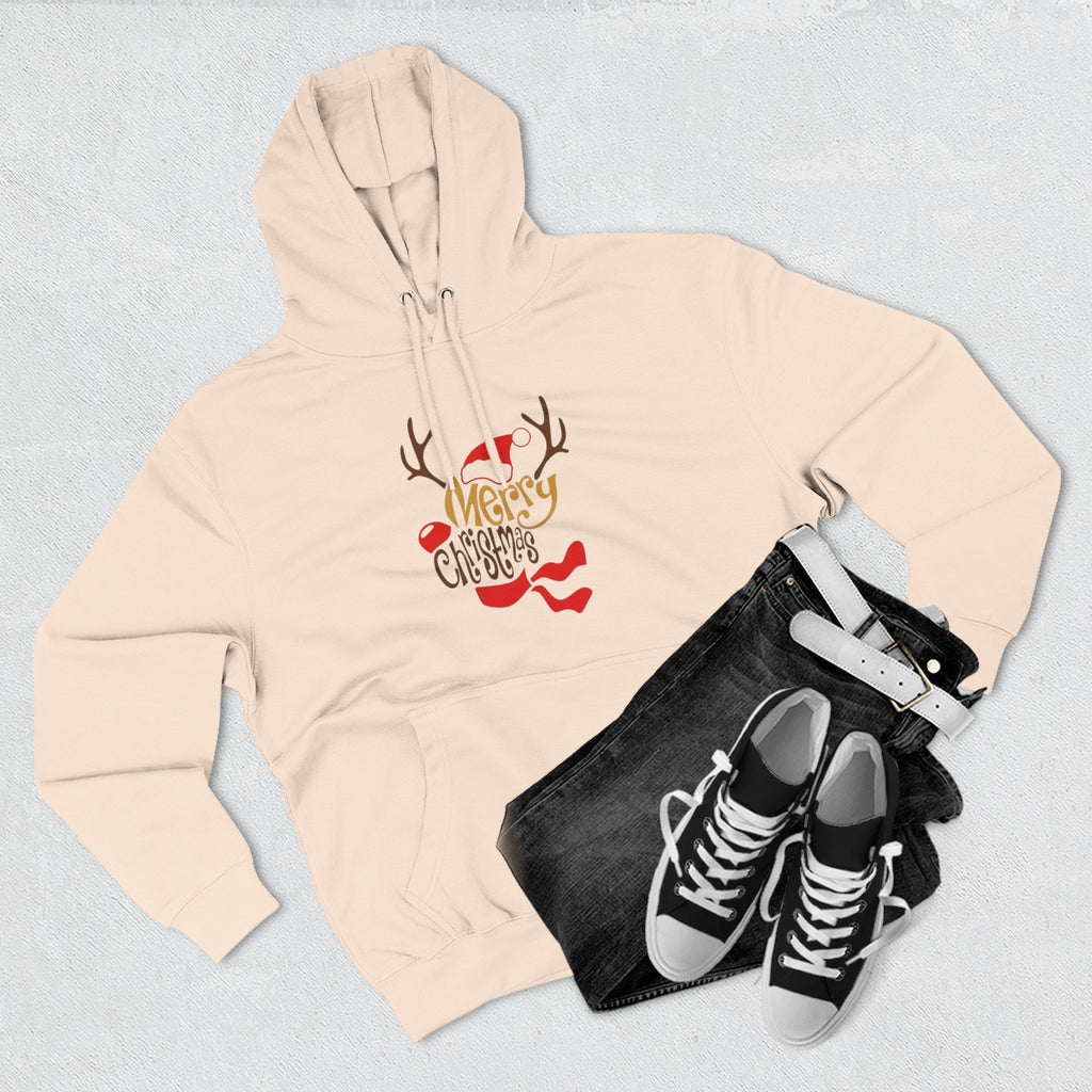 Holiday Apparel | Christmas Tees & Sweatshirts with Festive Quotes Merry Christmas Fleece Hoodie