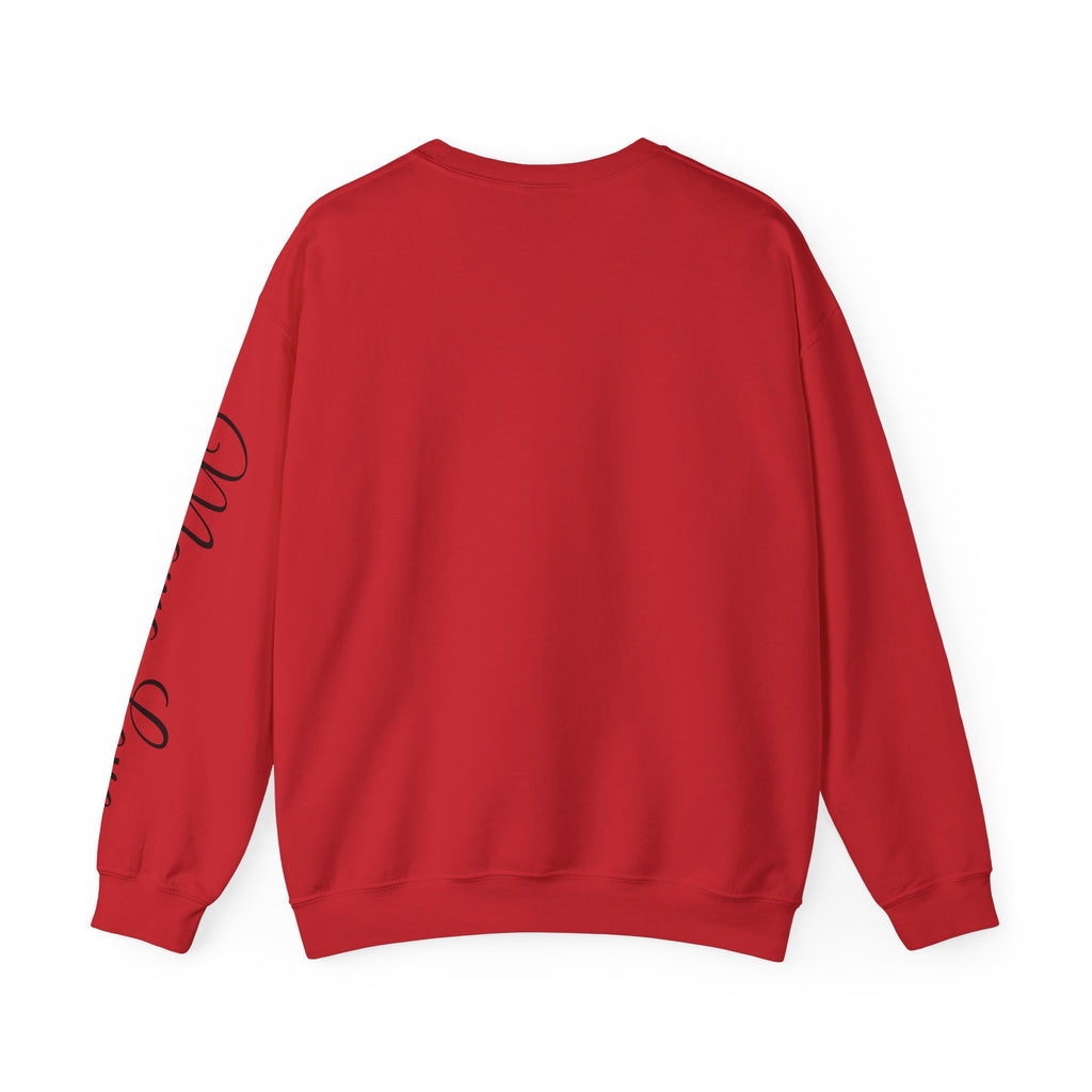 Mama Photo Collage Sweatshirt — "MAMA: clothed in strength & dignity" Sleeve Script