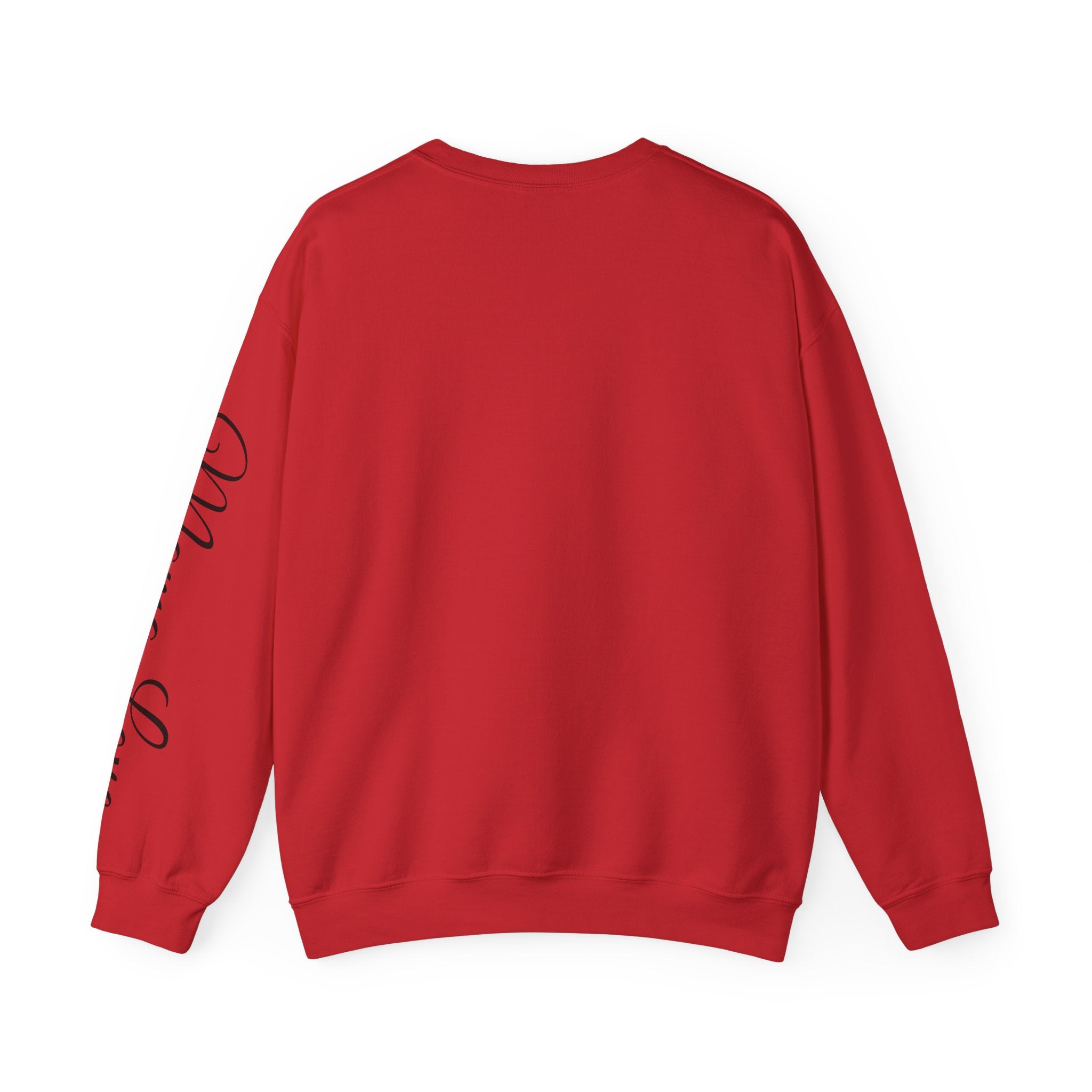 Mama Photo Collage Sweatshirt — "MAMA: clothed in strength & dignity" Sleeve Script