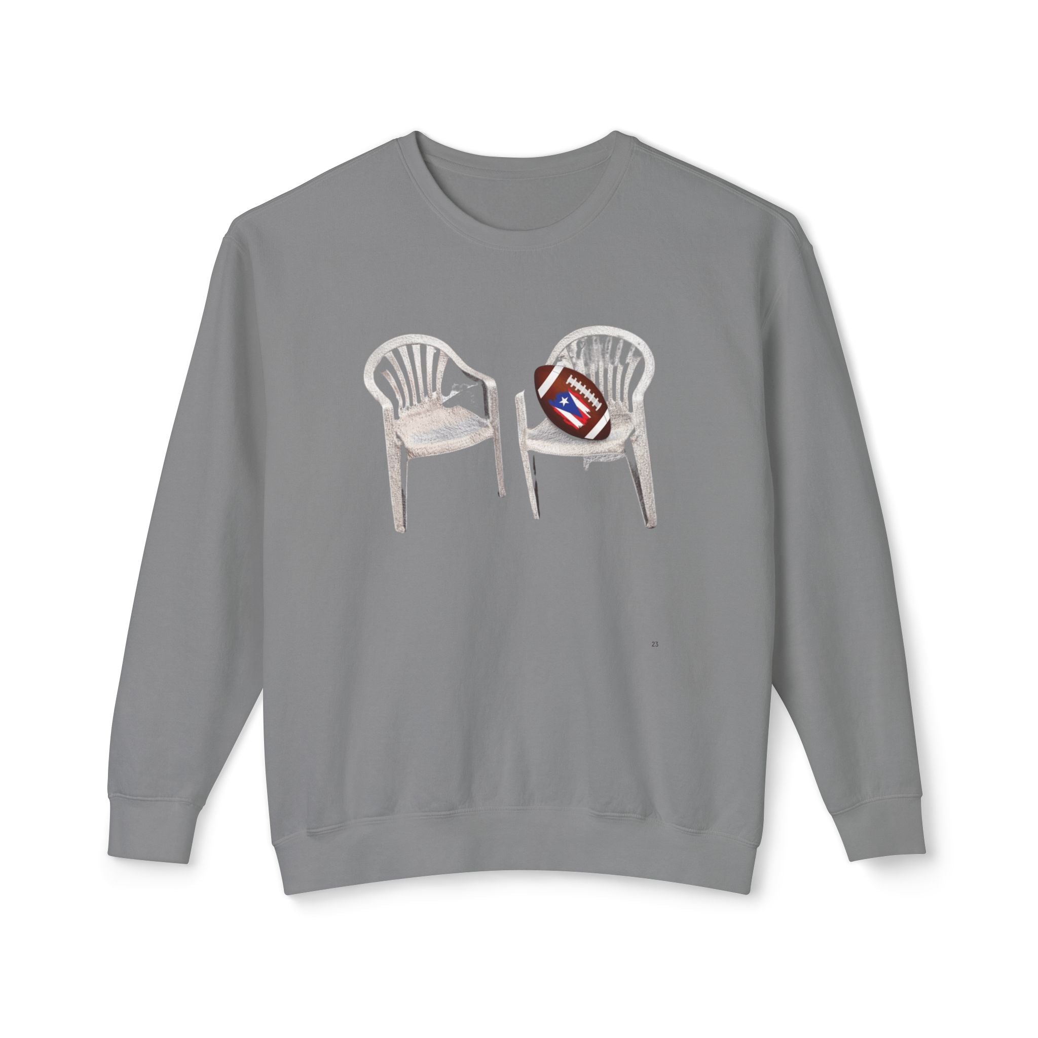 Benito Super Bowl 94 Puerto Rico Shirt Chair Vibes Crewneck Sweatshirt