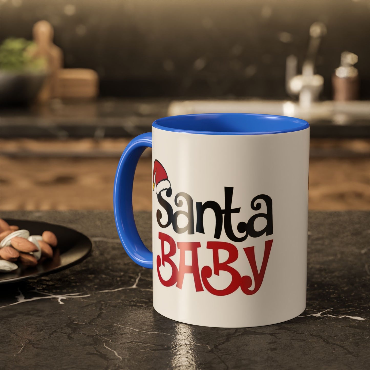 Santa Baby Colorful Mug - Perfect Holiday Gift for Coffee Lovers