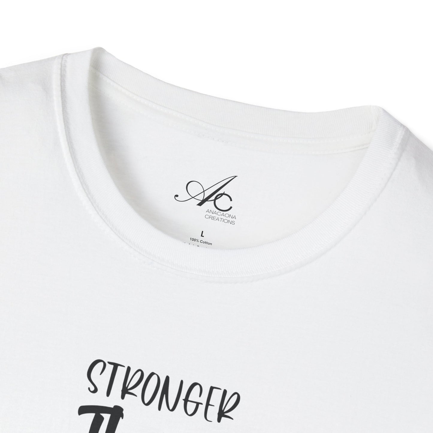 🧘‍♀️ Wear Your Peace. - Unisex Softstyle Tee, Funny Gift for Lazy Days, Quirky Casual Wear, Perfect for Birthdays, Relaxation Vibes