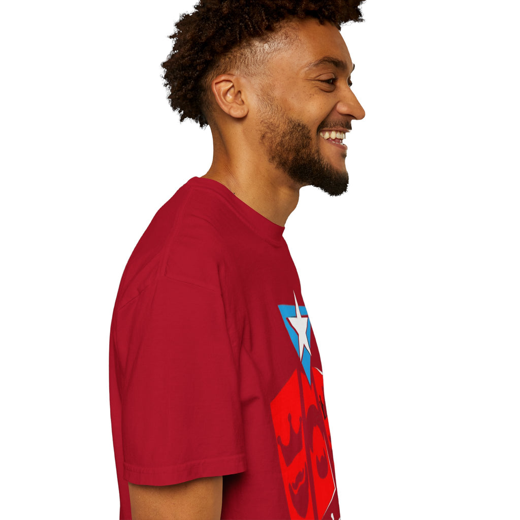 The Three Kings T-Shirt — Puerto Rican Three Kings Graphic Tee (Star & Crown Silhouettes)