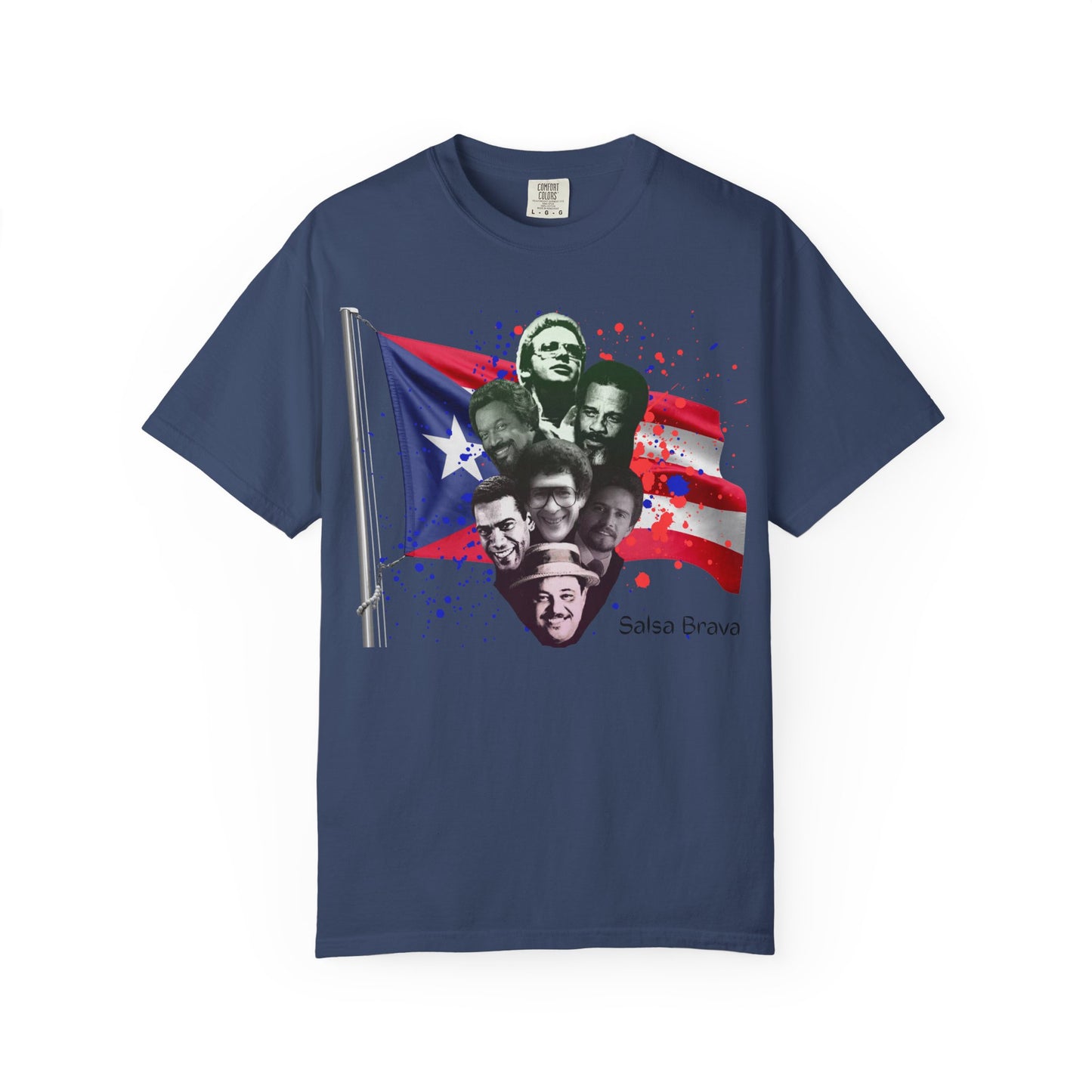 Salsa Brava T-Shirt, Vibrant Puerto Rican Pride Shirt, Gift for Salsa Lovers, Unisex Festival Tee, Caribbean Culture Apparel