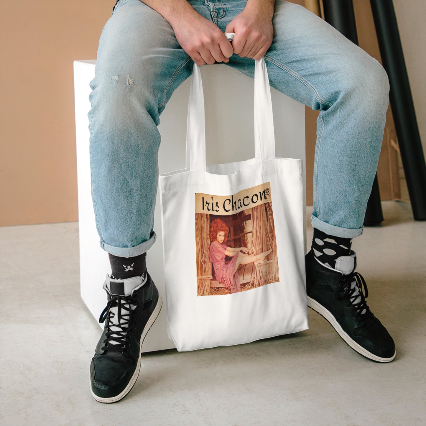 Iris Chacon Carry Their Power Unique Art Tote Bag, Iris Chacon Design, Eco-Friendly, Stylish Grocery Bag, Gift for Art Lovers, Custom Canvas Bag