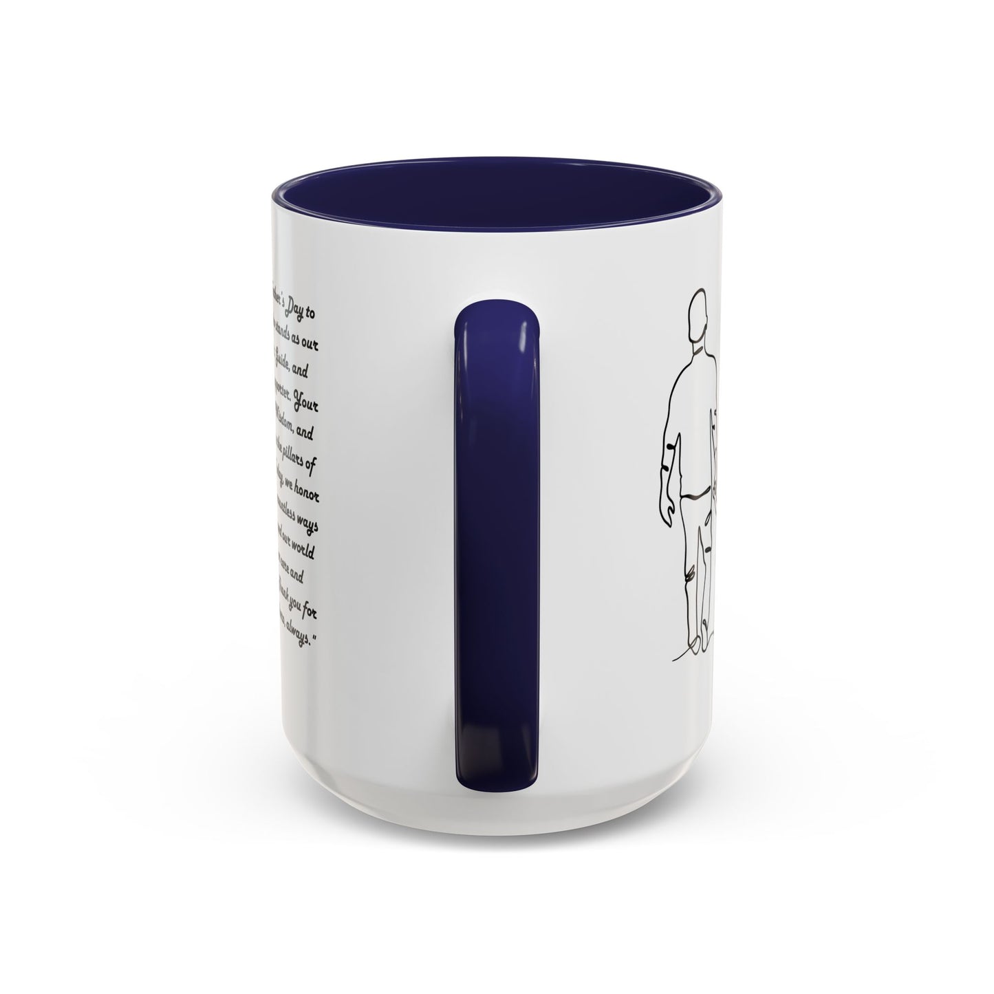 Fathers Day Mug Gift for Dad Funny Fathers Mug Accent Coffee Mug (11, 15oz)
