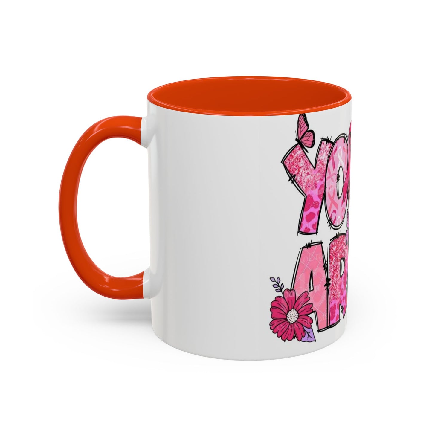Cancer Hope Collection Empowering Inspirational Mug for Breast Cancer Awareness