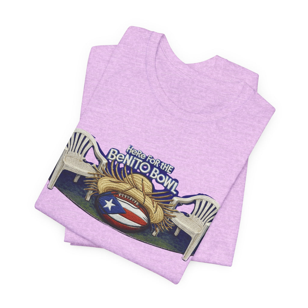 Benito Bowl Puerto Rico Football Tee