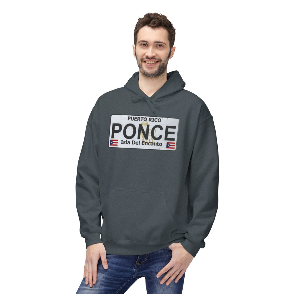 Ponce Puerto Rico License Plate Hoodie Isla Del Encanto Pullover
