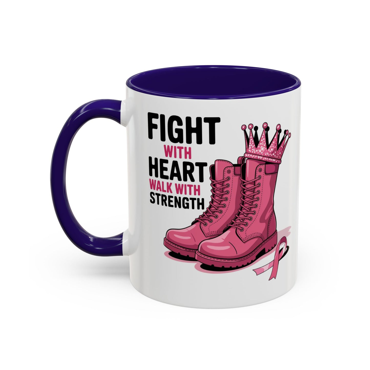 You Beat It! Cancer Survivor Mug | Motivational Gift for Her or Him | Warrior Mug
