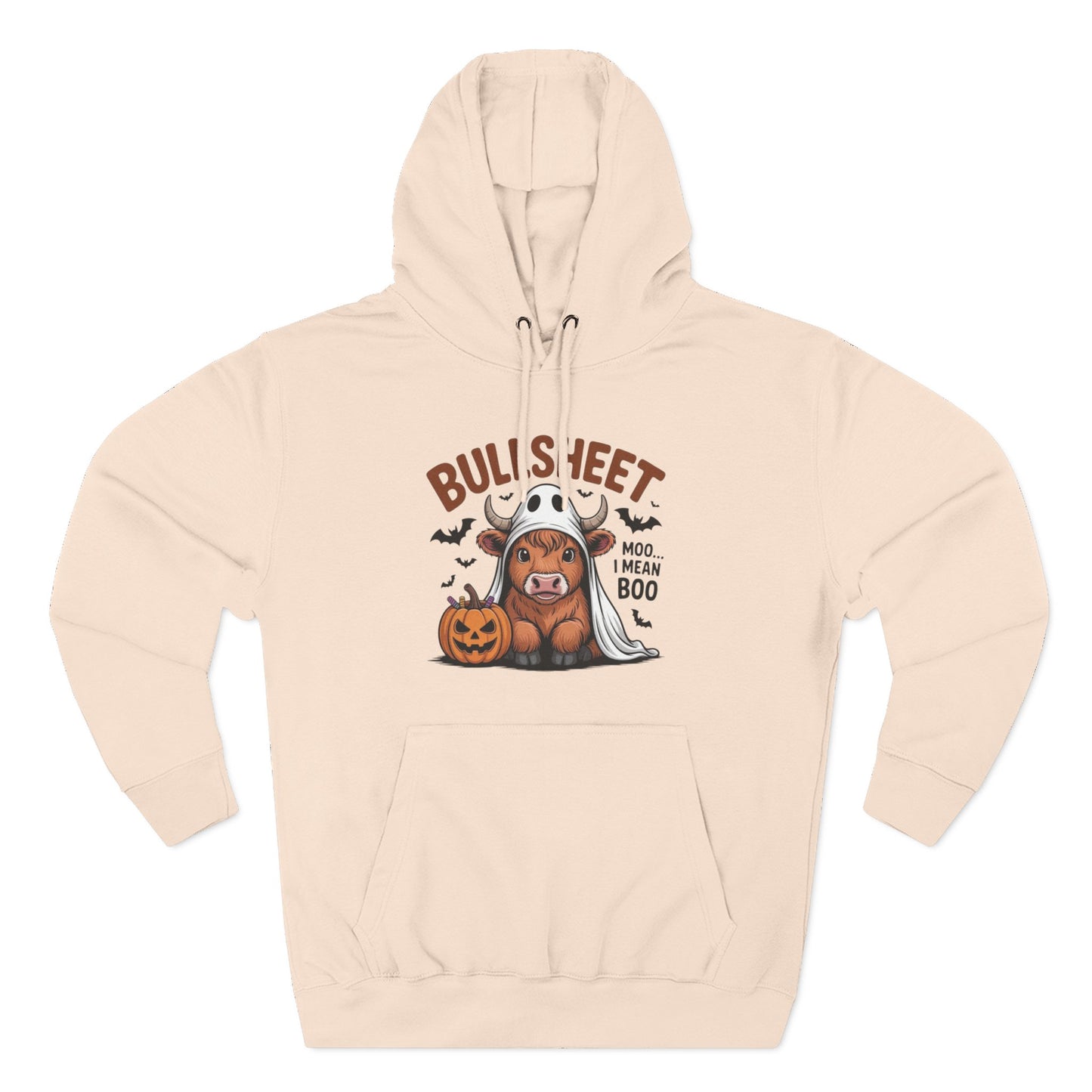 Spooky Vibes Only" Halloween Sweater Cozy Ghostly Fleece Hoodie