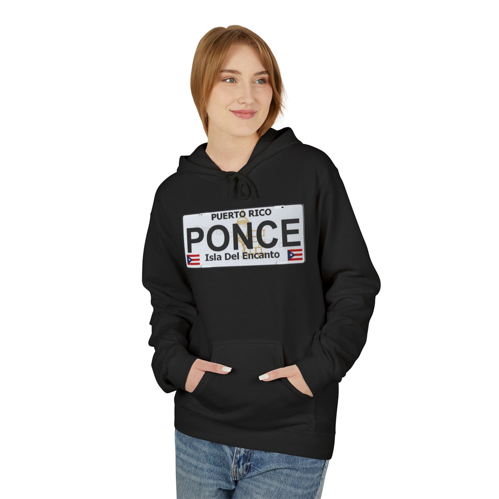 Ponce Puerto Rico License Plate Hoodie Isla Del Encanto Pullover