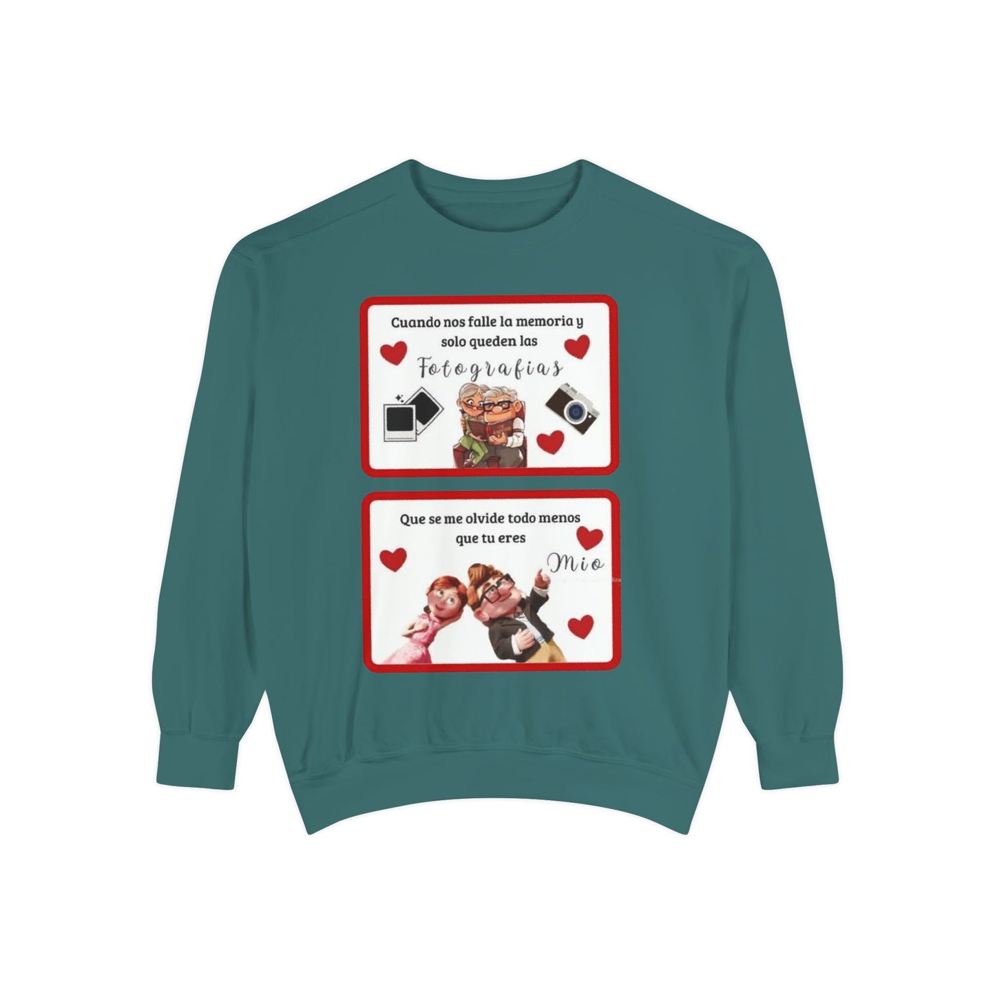Valentine's Day Photo Collage  Romantico SAN VALENTÍN sweatshirt