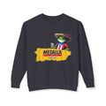 Medalla Light Puerto Rico Sweatshirt Coqui Boricua flag  Beer Pack Graphic Puerto Rico Navidades