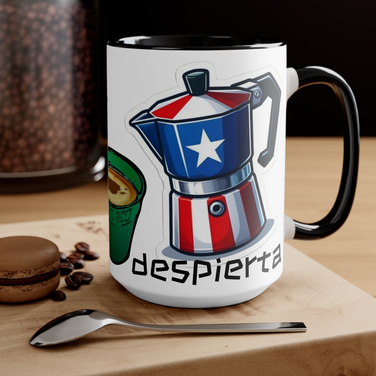 Puerto Rican Accent Mugs – Celebrate Culture with Every Sip! Puerto Rico in Every Pour