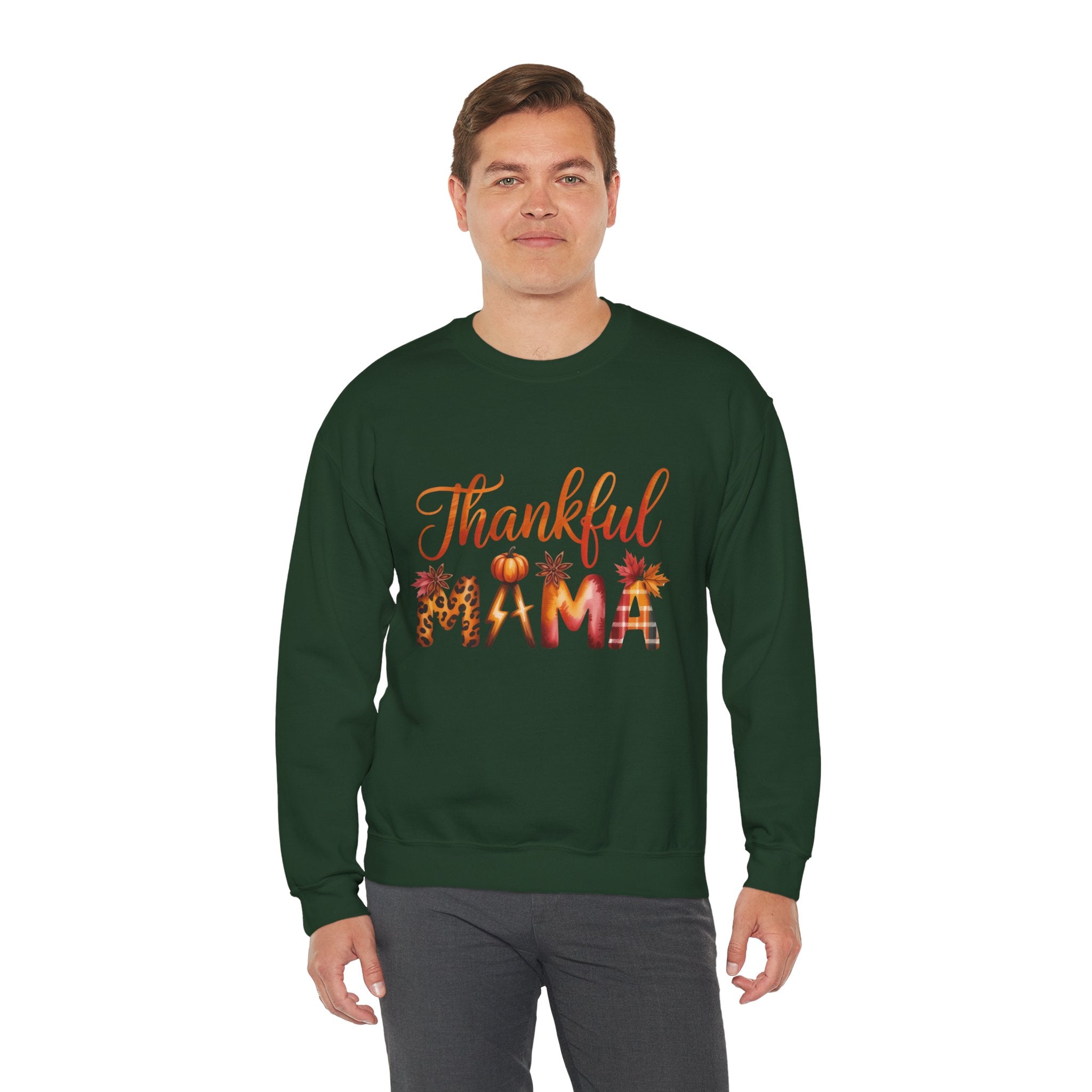 Thankful Mama Sweatshirt Fall T-Shirts and Sweatshirts Collection