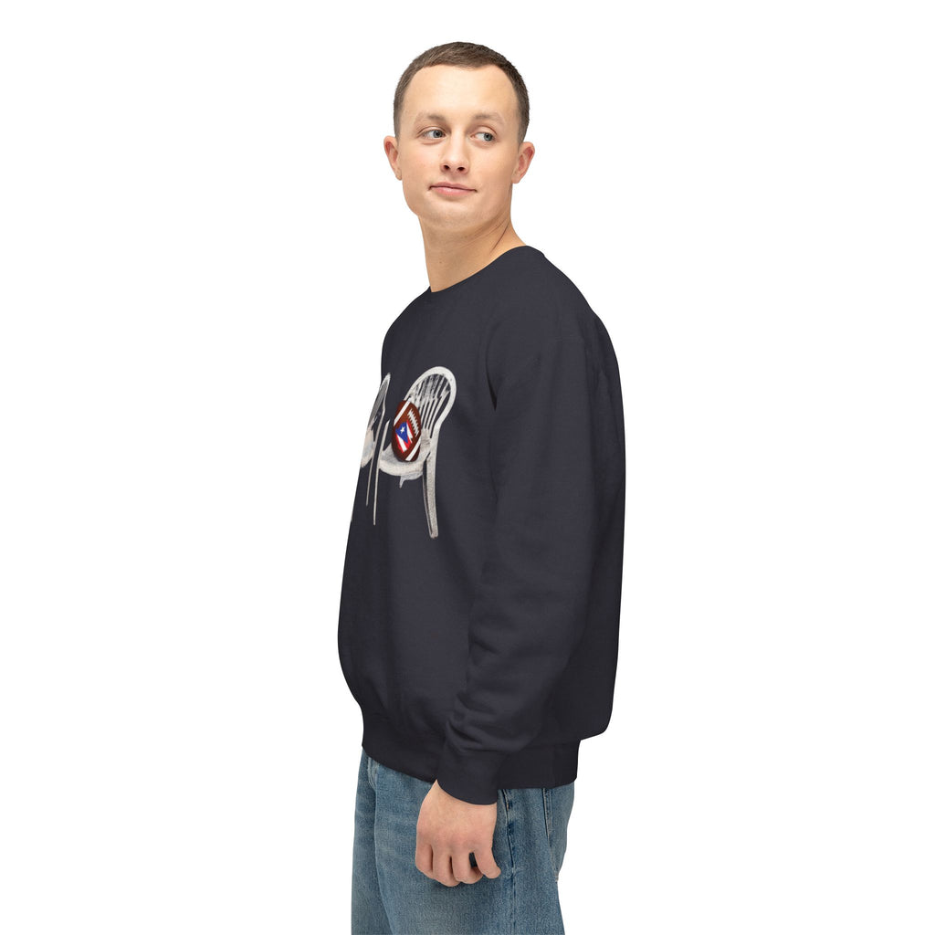 Benito Super Bowl 94 Puerto Rico Shirt Chair Vibes Crewneck Sweatshirt