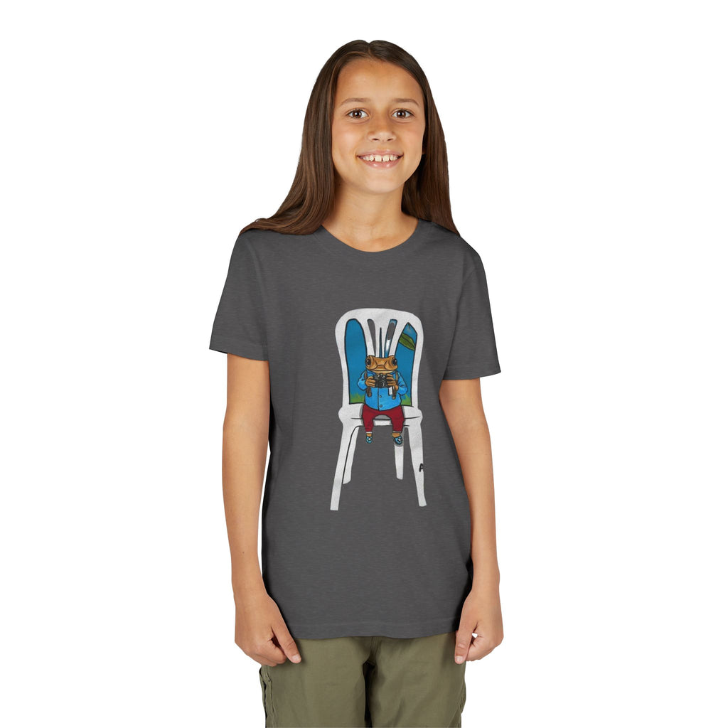 Kids Concho on a High Chair T-Shirt Cute Baby Rabbit Feeding Tee kids PUERTO RICO CHRISTMAS T-SHIRT