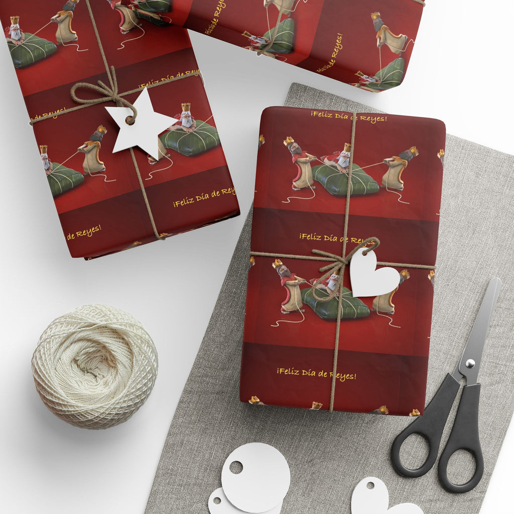 Navidad en Puerto Rico Wrapping Paper – Festive Boricua Holiday Gift Wrap 🇵🇷🎄